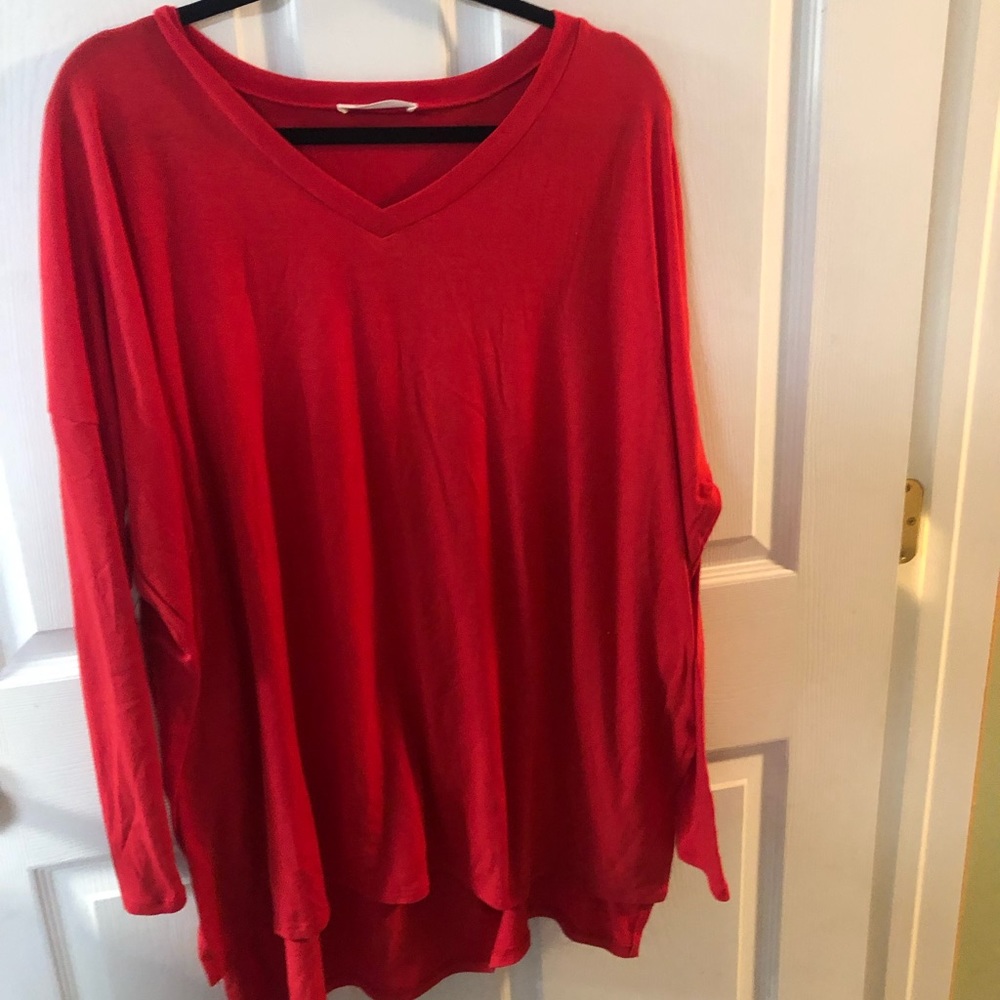 Red long sleeve